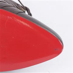 CHRISTIAN LOUBOUTIN BW42 4058 Inverness 100 Appollo Leather Pumps